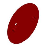 PUI Audio, Inc. - AWA-05CRC - COMPACT SOUNDER COVER - RED