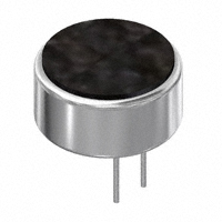 PUI Audio, Inc. - POM-2740P-C33-R - MIC COND ANALOG OMNI -40DB