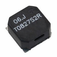 PUI Audio, Inc. - SMT-0827-S-2-R - AUDIO MAGNETIC XDCR 2.5-4.5V SMD