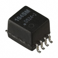 Pulse Electronics Network - 23Z104SMNLT - COMMON MODE CHOKE 4LN SMD