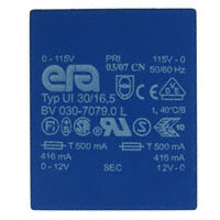Pulse Electronics Power - BV030-7079.0 - XFRMR LAMINATED 10VA THRU HOLE