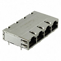 Pulse Electronics Network - J1N-0004NL - CONN MAGJACK 4PORT 1000 BASE-T