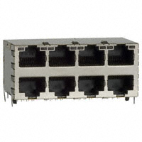 Pulse Electronics Network - J20-0014NL - CONN MAGJACK 8PORT 100 BASE-TX