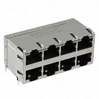 Pulse Electronics Network - JX20-0114NL - CONN MAGJACK 8PORT 100 BASE-TX
