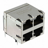 Pulse Electronics Network - JX20-0252NL - CONN MAGJACK 4PORT 1000 BASE-T