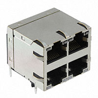 Pulse Electronics Network - JXC0-0351NL - CONN MAGJACK 4PORT 1000 BASE-T