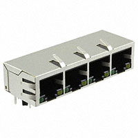 Pulse Electronics Network - JXD0-4005NL - CONN,RJ45,1X4,100D,GT,TY