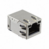 Pulse Electronics Network - JXD6-0002NL - CONN,SMD RJ45,1X1,100D,1:1,GY,EM