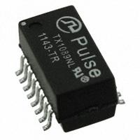 Pulse Electronics Network - TX1089NLT - XFRMR 1CT:1CT/1CT:1CT 1.2/1.2MH