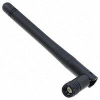 PulseLarsen Antennas - W1010 - ANTENNA 2.4GHZ SMA MALE BLACK 3"