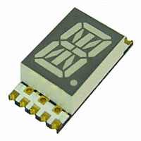 QT Brightek (QTB) - QBASS40YG1 - DISPLAY SMD 0.4" APHA NUM GRN CC