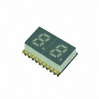 QT Brightek (QTB) - QBDS200R - DISPLAY SMD 0.20" DUAL RED CA