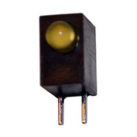 QT Brightek (QTB) - QBL7YA80D-MP4A - LED SINGLE 3MM YELLOW DIFFUSED