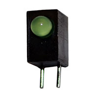 QT Brightek (QTB) - QBL7YG80D-MP4A - LED SINGLE 3MM GREEN DIFFUSED