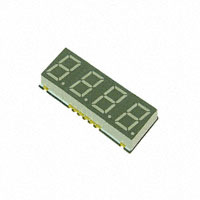 QT Brightek (QTB) - QBQS400AG - DISPLAY SMD 0.40" 4DIG CA YW GRN