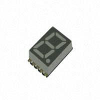 QT Brightek (QTB) - QBSS560AG - DISPLAY SMD 0.56" 1DIG CA YW GRN