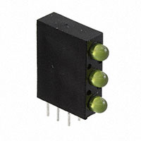 QT Brightek (QTB) - QLA764B-3Y - LED 3MM BI-LVL RA YELLOW DIFF