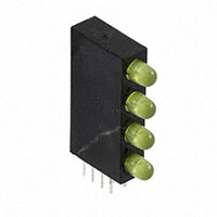 QT Brightek (QTB) - QLA874B-4Y - LED 3MM BI-LVL RA YELLOW DIFF