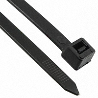 Qualtek - 17-EHD920B-L - CBL TIE LOCKING BK 175LB 3.02'