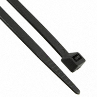 Qualtek - 17-HD365B-C - CBL TIE LOCKING BK 120LB 1.2'