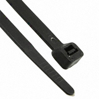 Qualtek - 17-EHD450B-L - CBL TIE LOCKING BK 175LB 1.48'