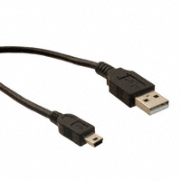 Qualtek - 3021015-10 - CBL USB A-MNI B CON 10' 26/28AWG