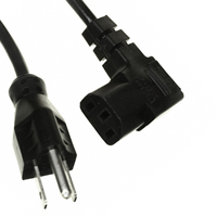 Qualtek - 313003-01 - CORD 18AWG 3COND SVT BLACK