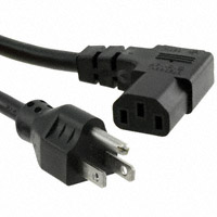 Qualtek - 313010-01 - CORD 16AWG 3COND M/F R/A 79" SJT