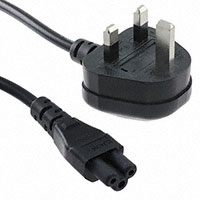 Qualtek - 370021-01 - UK POWER CORD, BS1363/A TO IEC 6