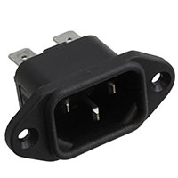 Qualtek - 703-00/63 - PWR ENT RCPT IEC320-C14 PANEL QC