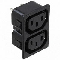 Qualtek - 742W-15/04 - PWR ENT RCPT IEC320-2-2F PNL QC