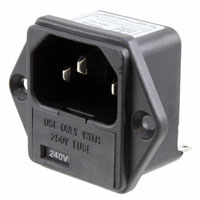 Qualtek - 755-00/28 - PWR ENT MOD RCPT IEC320-C14 PNL