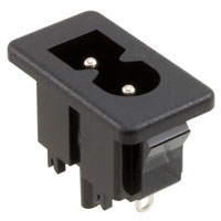 Qualtek - 770W-X2/13 - PWR ENT RCPT IEC320-C8 PNL SLDR