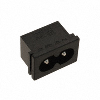 Qualtek - 770W-X2/10 - PWR ENT RCPT IEC320-C8 PNL SLDR