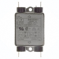 Qualtek - 849-03/001 - LINE FILTER 115/250VAC 3A CHAS