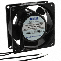 Qualtek - FAA1-08025NBHW31 - FAN AXIAL 80X25MM 115VAC WIRE