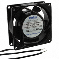 Qualtek - FAA1-08025NBMW31 - FAN AXIAL 80X25MM 115VAC WIRE