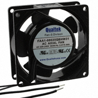 Qualtek - FAA1-08025QBHW31 - FAN AXIAL 80X25MM 230VAC WIRE