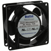 Qualtek - FAA1-08025QBMT31 - FAN AXIAL 80X25MM 230VAC TERM