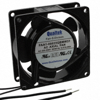 Qualtek - FAA1-08025QBMW31 - FAN AXIAL 80X25MM 230VAC WIRE