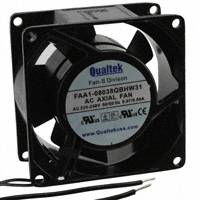 Qualtek - FAA1-08038QBHW31 - FAN AXIAL 80X38MM 230VAC WIRE