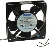 Qualtek - FAA1-12025QBMW31 - FAN AXIAL 120X25MM 230VAC WIRE