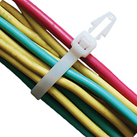 Qualtek - 21A-S100N-C - CBL TIE PUSH ARROW NT 50LB 3.93"