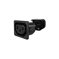 Qualtek - 715W-15/02 - IEC 60320 C13 OUTLET, IDC TERMIN