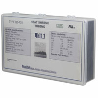 Qualtek - Q2-F3X-QK1-01-6IN-106 - HEATSHRINK KIT 106 PC BLACK