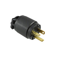 Qualtek - Q-726 - PWR ENT PLUG NEMA6-20 STR SCREW