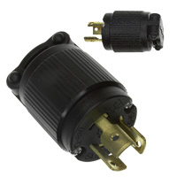 Qualtek - Q-810 - PWR ENT PLUG NEMAL5-15 STR SCRW