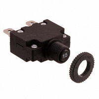 Qualtek - QMB-152-11C3N-3BA - CIR BRKR THRM 15A 250VAC 32VDC