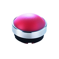 RAFI USA - 1.30.270.071/0700 - PB FLUSH LENS SQ SLT GRY/MET