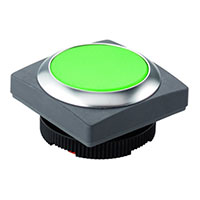 RAFI USA - 1.30.270.071/2500 - PB FLUSH LENS SQR GREEN